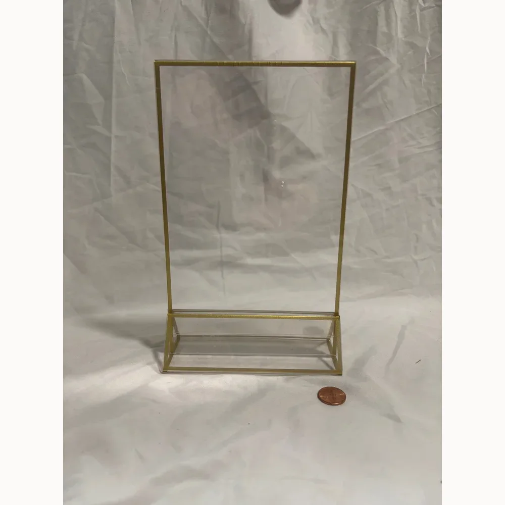 Gold Table Number Holders