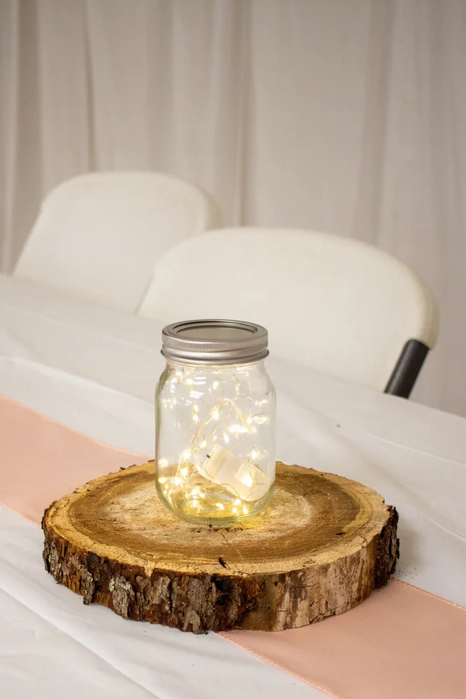 Mason Jars with Lights